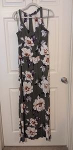 Sleeveless Floral Maxi